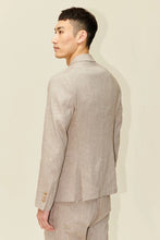 Laden Sie das Bild in den Galerie-Viewer, DRYKORN HORLEY LEINEN SAKKO BEIGE