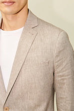Laden Sie das Bild in den Galerie-Viewer, DRYKORN HORLEY LEINEN SAKKO BEIGE