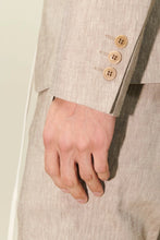 Laden Sie das Bild in den Galerie-Viewer, DRYKORN HORLEY LEINEN SAKKO BEIGE