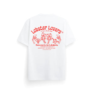 ON VACATION LOBSTER TEE WHITE