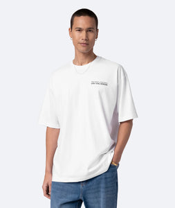 ON VACATION SKINNY DIPPIN TEE WHITE
