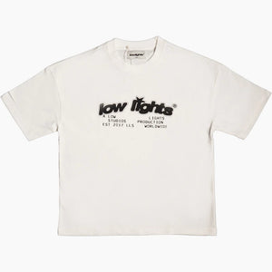 LowLightStudios Star Logo T-Shirt Cream